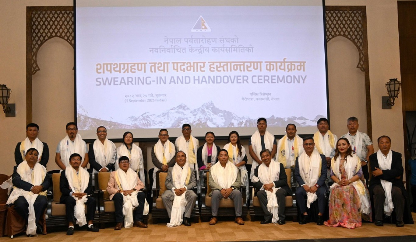 New leadership team takes charge at Nepal Mountaineering Association